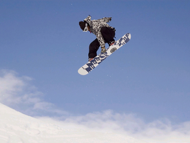 滑雪运动滑雪板图片