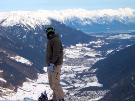滑雪运动滑雪板图片