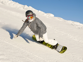 滑雪运动滑雪板图片