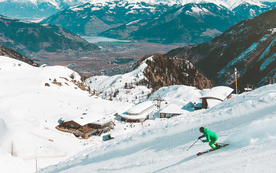 滑雪运动滑雪板图片