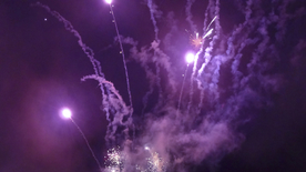 烟花爆竹光晕光圈背景