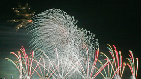 烟花爆竹光晕光圈背景