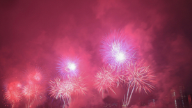 烟花爆竹光晕光圈背景