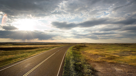 公路山路小径小道图片