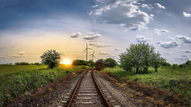 铁路铁轨轨道图片