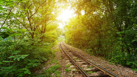 铁路铁轨轨道图片