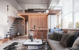 客厅 楼梯 错层