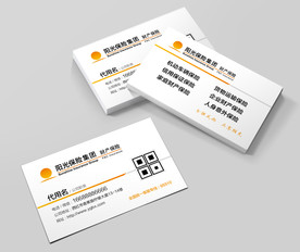 阳光保险名片
