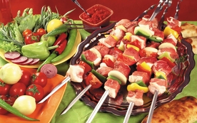 烤肉撸串烤串图片