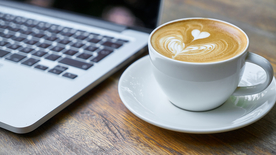 咖啡拉花咖啡图片