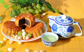 月饼中秋礼盒点心图片