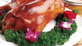 烤鸭鸭肉北京烤鸭图片