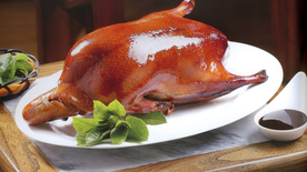 烤鸭鸭肉北京烤鸭图片