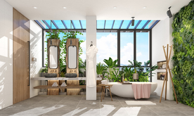 阳光房 阳台 浴室