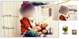 儿童相册模板图片