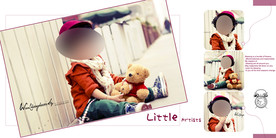 儿童相册模板图片