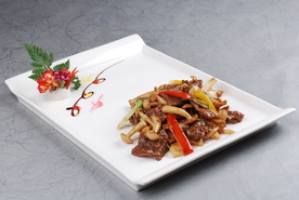 白玉菇抄万寿肉