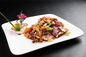 百椒脆笋野猪肉