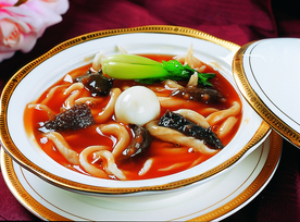 鲍汁辽参拨鱼子