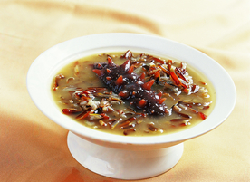 冰湖野米炖辽参