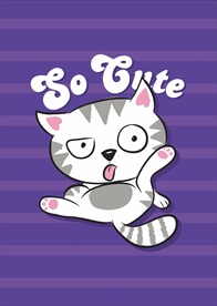 小清新涂鸦卡通插画