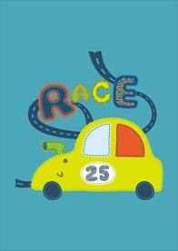 小清新涂鸦卡通插画