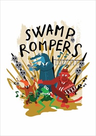 小清新涂鸦卡通插画