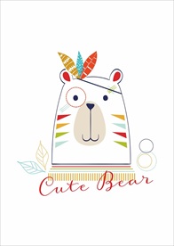 小清新涂鸦卡通插画