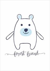 小清新涂鸦卡通插画