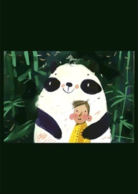 小清新涂鸦卡通插画