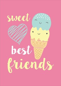 小清新涂鸦卡通插画