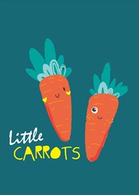 小清新涂鸦卡通插画