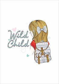 小清新涂鸦卡通插画