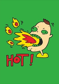 小清新涂鸦卡通插画