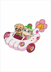 小清新涂鸦卡通插画