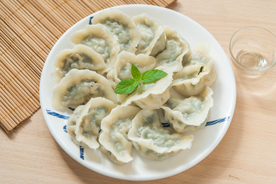 饺子锅贴馄饨图片