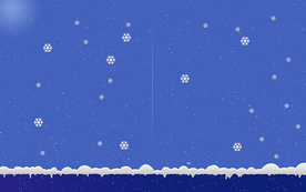 雪花冰花冰霜窗花图片