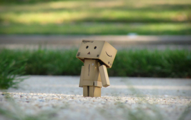 纸盒人盒子人萌宠图片