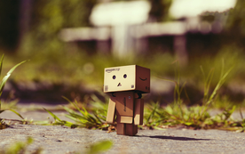 纸盒人盒子人萌宠图片