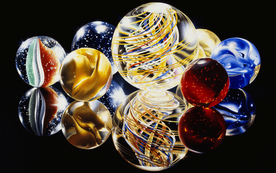 玻璃球弹珠图片