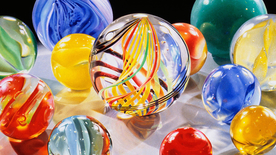 玻璃球弹珠图片