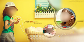 儿童相册模板图片