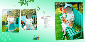 儿童相册模板图片