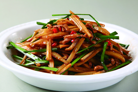 酱爆藕丝