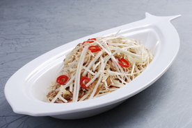 东北大葱拌海伞