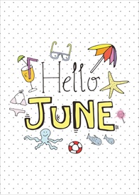 小清新涂鸦卡通插画