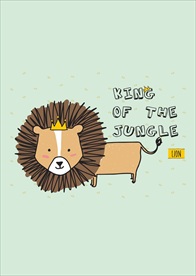 小清新涂鸦卡通插画