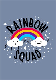 小清新涂鸦卡通插画