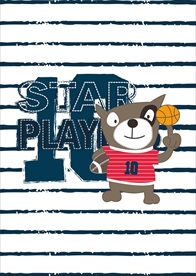 小清新涂鸦卡通插画