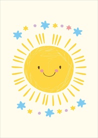 小清新涂鸦卡通插画